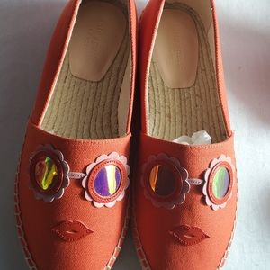 Kate spade new York women's Grenada glasses  espadrille flat